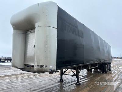 2016 MAC 48 ft T/A Spread Axle Curtain Side Trailer