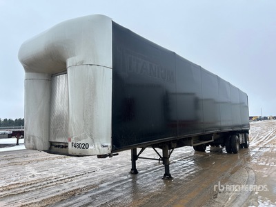 2016 MAC 48 ft T/A Spread Axle Curtain Side Trailer