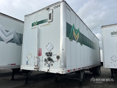 2012 Hyundai VC2280151-AFJPR 28 ft x 102 in T/A Van Trailer