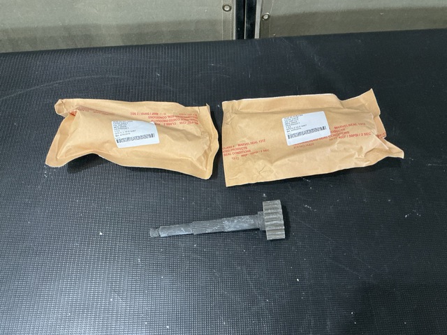 (3) General Dynamics 198F237 Spur Gear Shafts