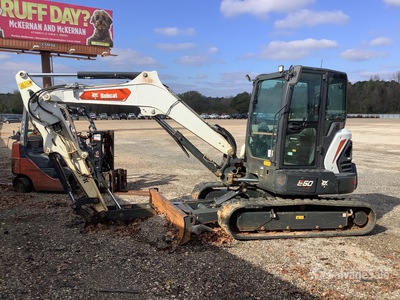 2024 Bobcat E60 Mini Excavator (Inoperable)
