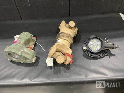 (2) Headlights, (1) Propeller Shaft, (1) Extension Light & Assorted Items
