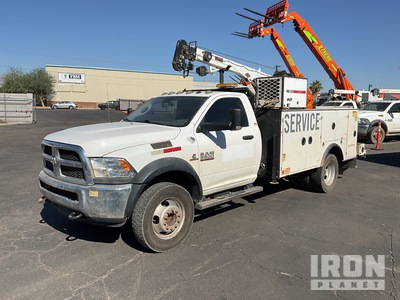 2017 Ram 5500 4x4 Service Truck