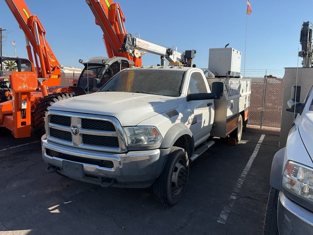 2018 Ram 5500 4x4 Service Truck