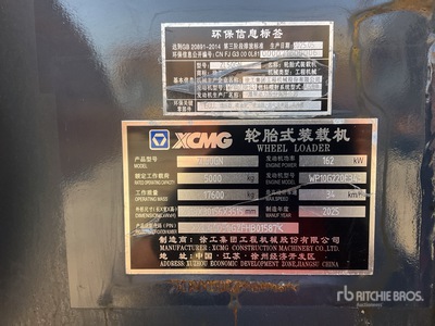 2015 XCMG ZL50GN Pala cargadora