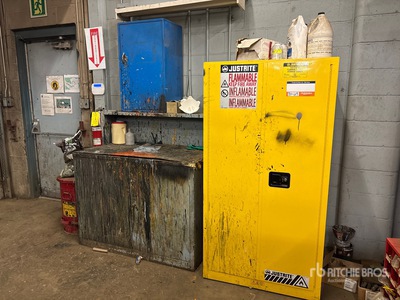Justrite Sure-Grip EX Flammable Liquid Storage Cabinet Articoli da ferramenta e di consumo