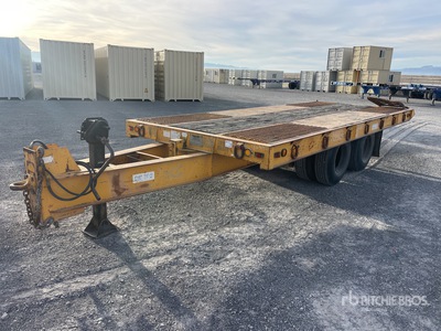 1991 Trail-Eze D16T20 20 ft T/A Tilt Deck Trailer