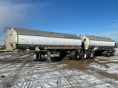 1990 Westank 34000 L Super B-Train Lead Remorque-citerne