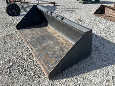 80 in Snow Skid Steer Bucket