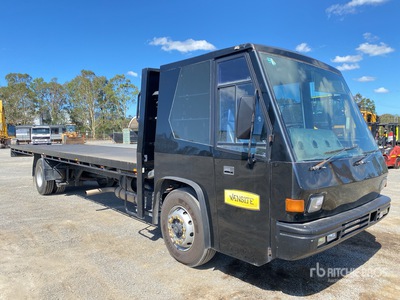 1993 Austral Fire-Pac 3500 4x2 Crew Cab Flatbed Truck