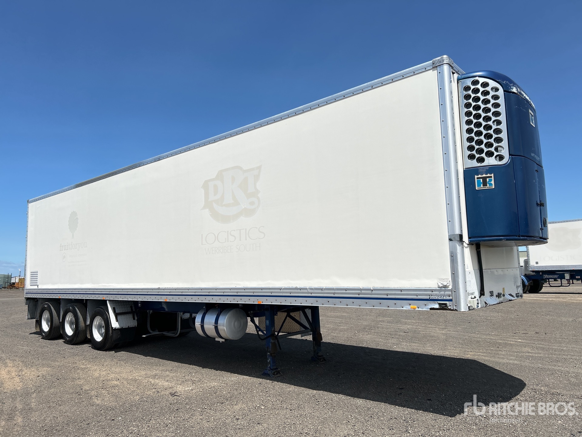 2010 Vawdrey 13.4 m Tri/A Refrigerated Trailer