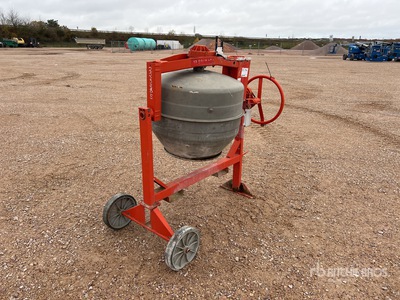 Electric Betonniere Électrique Portable Concrete Mixer