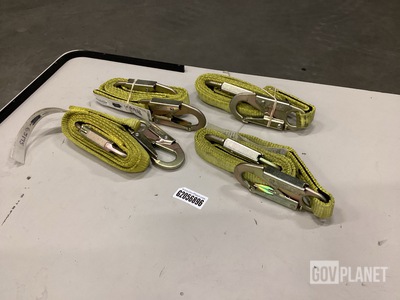(4) Guardian Fall Protection Safety Harness Lanyards
