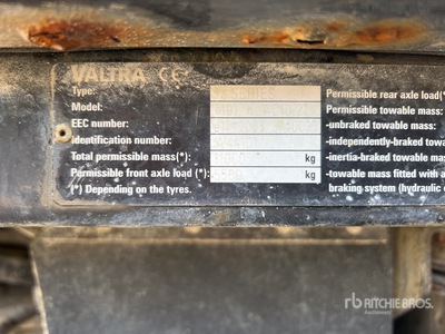 2010 Valtra T191H Tracteur Agricole 4WD Tractor