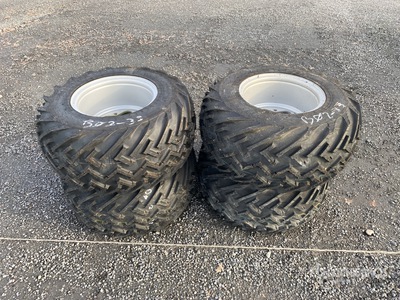 Quantity of (4) Alliance Terra-Reifen 31x15.5/15 Räder (Unused)