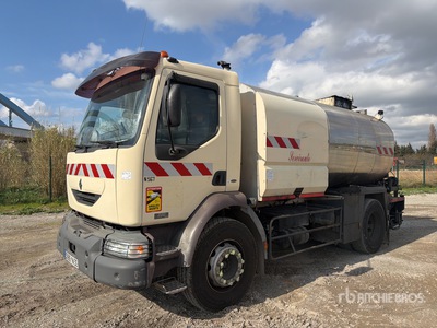 2005 s'éclaircir serviroute on 2005 Renault Midlum 220 dci 4x2 Repandeuse A Bitume Asphaltverteiler-Lkw