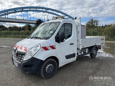 2017 Renault Master Camion Plateau Flatbed Dump Truck