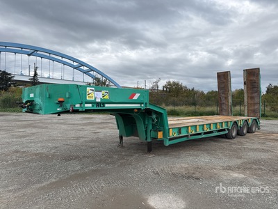 1999 TR AX Tri/A Semi-Remorque Porte-Engin Góndola