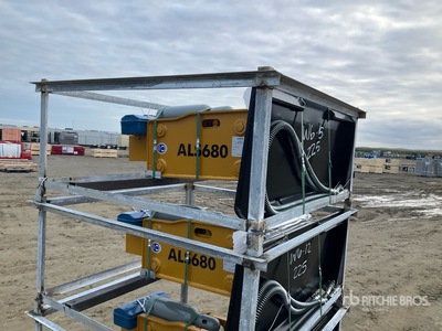 2025 LYALS ALS680 Skid Steer Breaker (Unused)