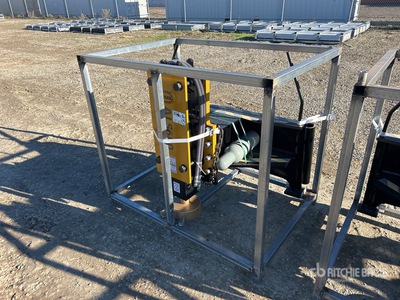 2025 LYALS ALS680 Skid Steer Post Driver (Unused)