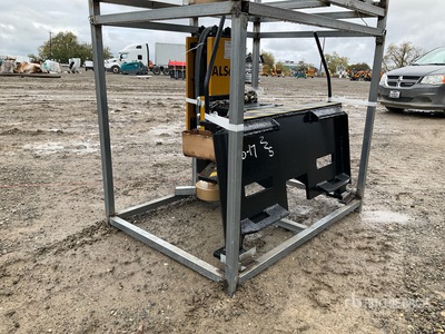 2025 LYALS ALS680 Skid Steer Post Driver (Unused)