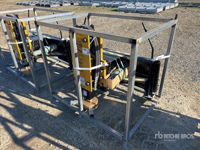 2025 LYALS ALS680 Skid Steer Post Driver (Unused)