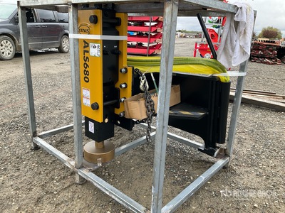2025 LYALS ALS680 Skid Steer Post Driver (Unused)