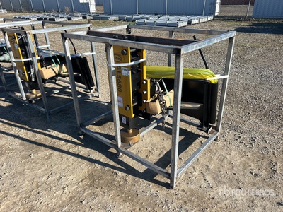 2025 LYALS ALS680 Skid Steer Post Driver (Unused)