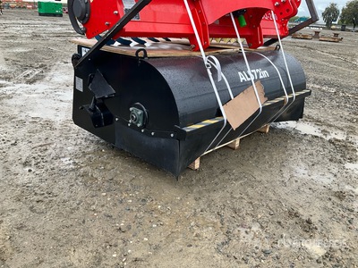 2025 LYALS ALSS-B-72 72 in Skid Steer Sweeper (Unused)