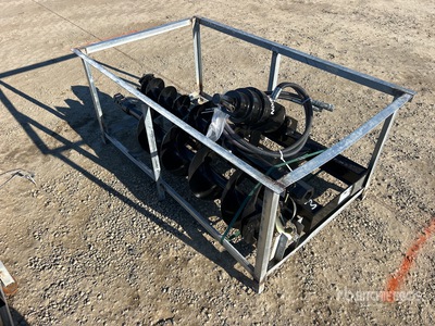 2025 LYALS LYSA-3000N Skid Steer Auger (Unused)