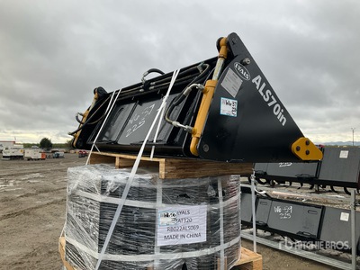 2025 LYALS ALSSB72IN Multi-Purpose Skid Steer Bucket (Unused)