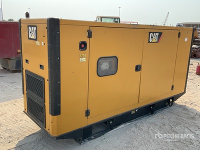 2018 Cat C7.1 135 kVA Skid-Mounted Generator Set