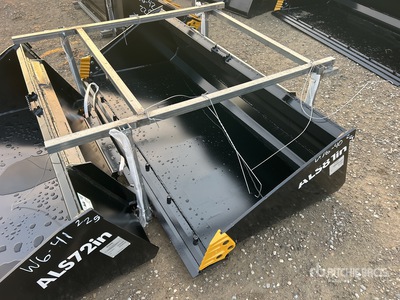 2025 LYALS ALSSB-N-81 81 in General Purpose Skid Steer Bucket (Unused)