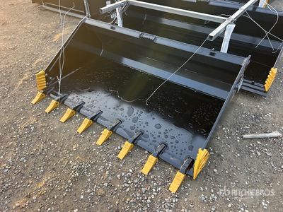 2025 LYALS ALSSB-T-81 72 in Skid Steer Bucket (Unused)