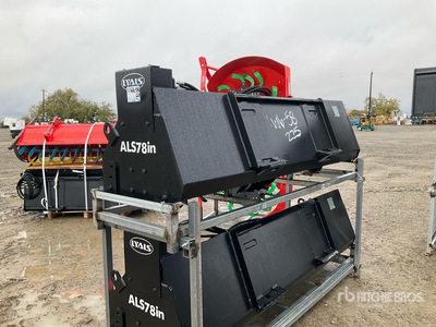 2025 LYALS ALSSRT72 72 in Skid Steer Tiller (Unused)