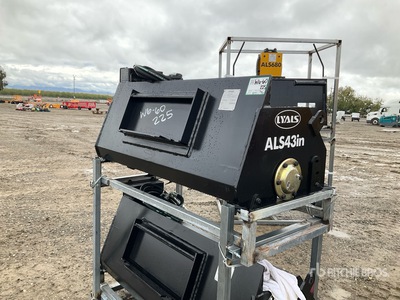 2025 LYALS ALSMSRT48 48 in Skid Steer Tiller (Unused)