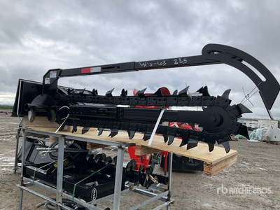 2025 LYALS ALSST72 72 in Skid Steer Trencher (Unused)