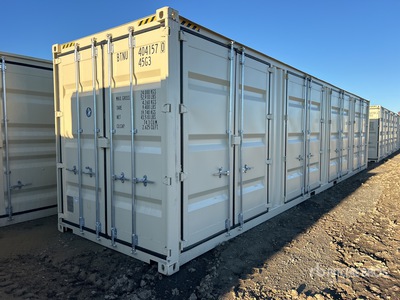 2025 40 ft High Cube Multi-Door Storage Container