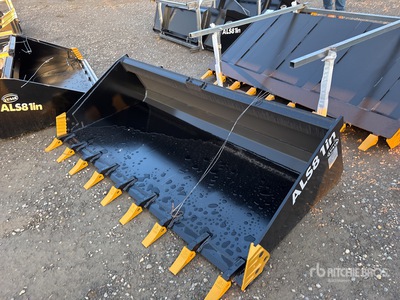 2025 LYALS ALSSB-T-81 81 in General Purpose Skid Steer Bucket (Unused)