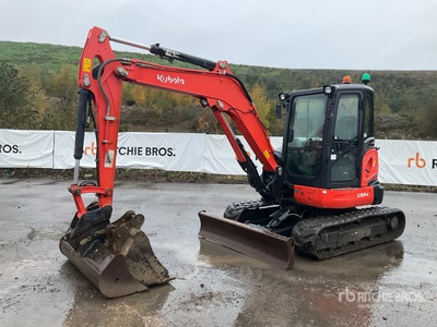 2019 Kubota U55-4 Tracked Excavator