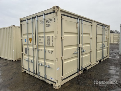 2025 20 ft Multi-Door Storage Container