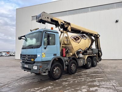 2007 Mercedes-Benz Actros 8x4 Camion Malaxeur Mixer Truck
