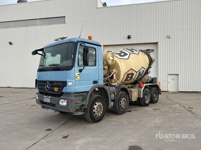 2008 Mercedes-Benz Actros 8x4 Camion Malaxeur Mixer Truck