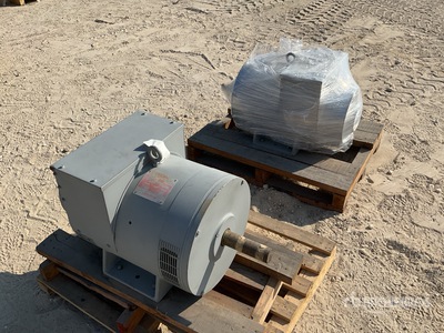 Quantity of (2) Marathon 360MDL0958-1 31Kva Electric Alternator - Fits Generator Sets (Unused)