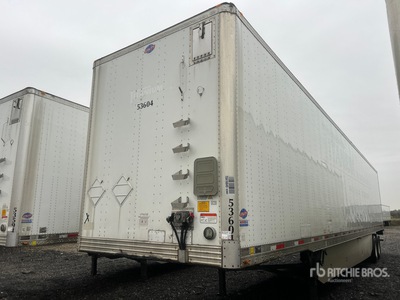 2017 Utility VS2DX 53 ft x 102 in T/A Van Trailer