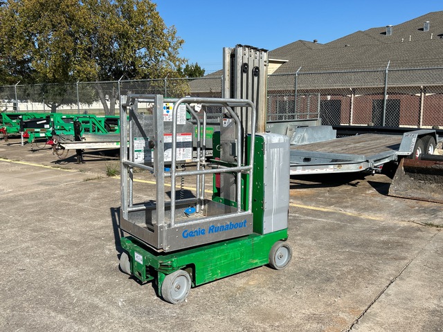 2016 Genie GR20 Vertical Mast Lift 2016 Genie GR20 Vertical Mast Lift