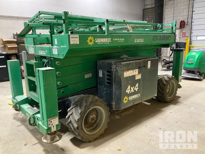 2017 Genie GS-3369RT 4x4 Diesel Elevador de tijera