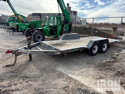 2017 Felling FT12ITIG 18 ft T/A Tilt Deck Trailer
