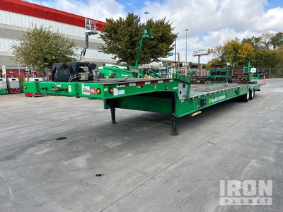 2015 Landoll 930C-48-15 48 ft T/A Anhänger mit Hydraulische Heckrampe