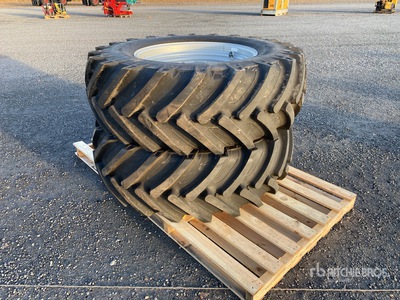 Quantity of (2) Alliance 520/70R34 Räder